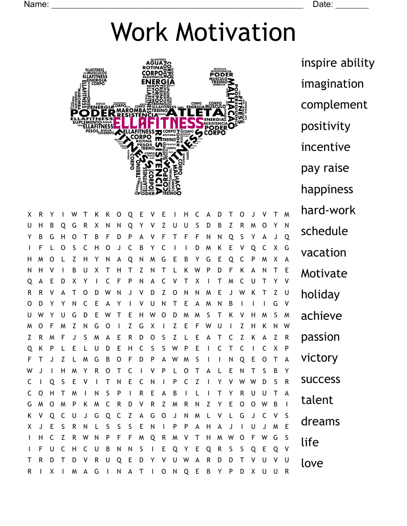 Inspiration Word Search WordMint