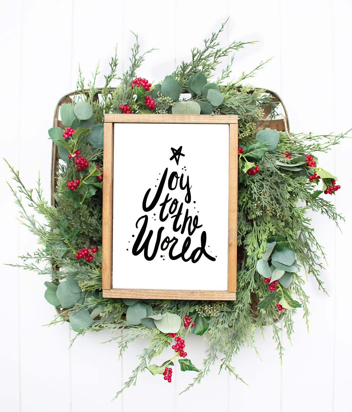 Joy To The World Free Christmas Printable And SVG Weekend Craft