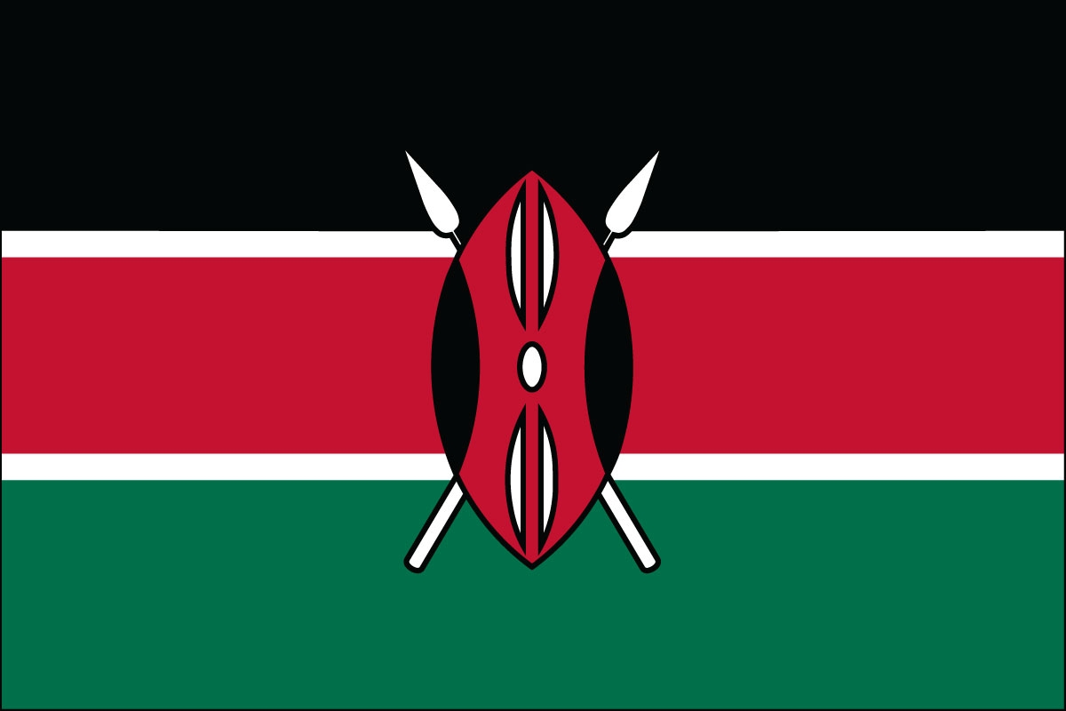 Printable Flag Of Kenya