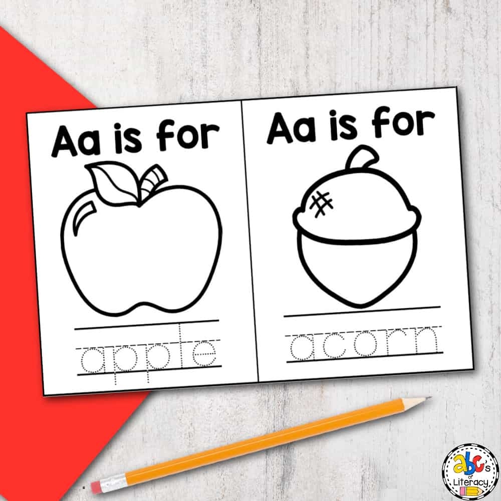 Letter A Book Printable