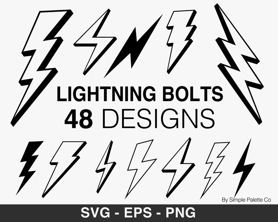 Lightning Bolt Template Printable