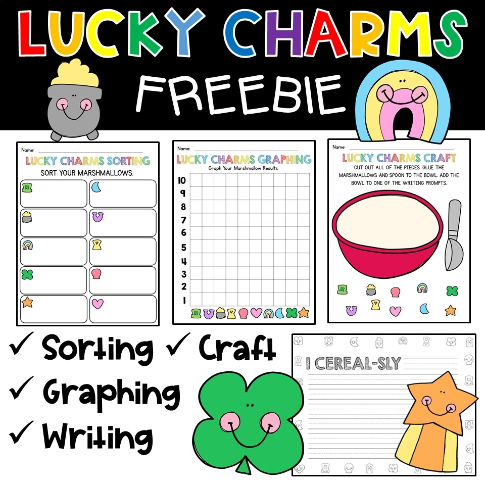 Lucky Charms FREEBIE Kreative In Kinder