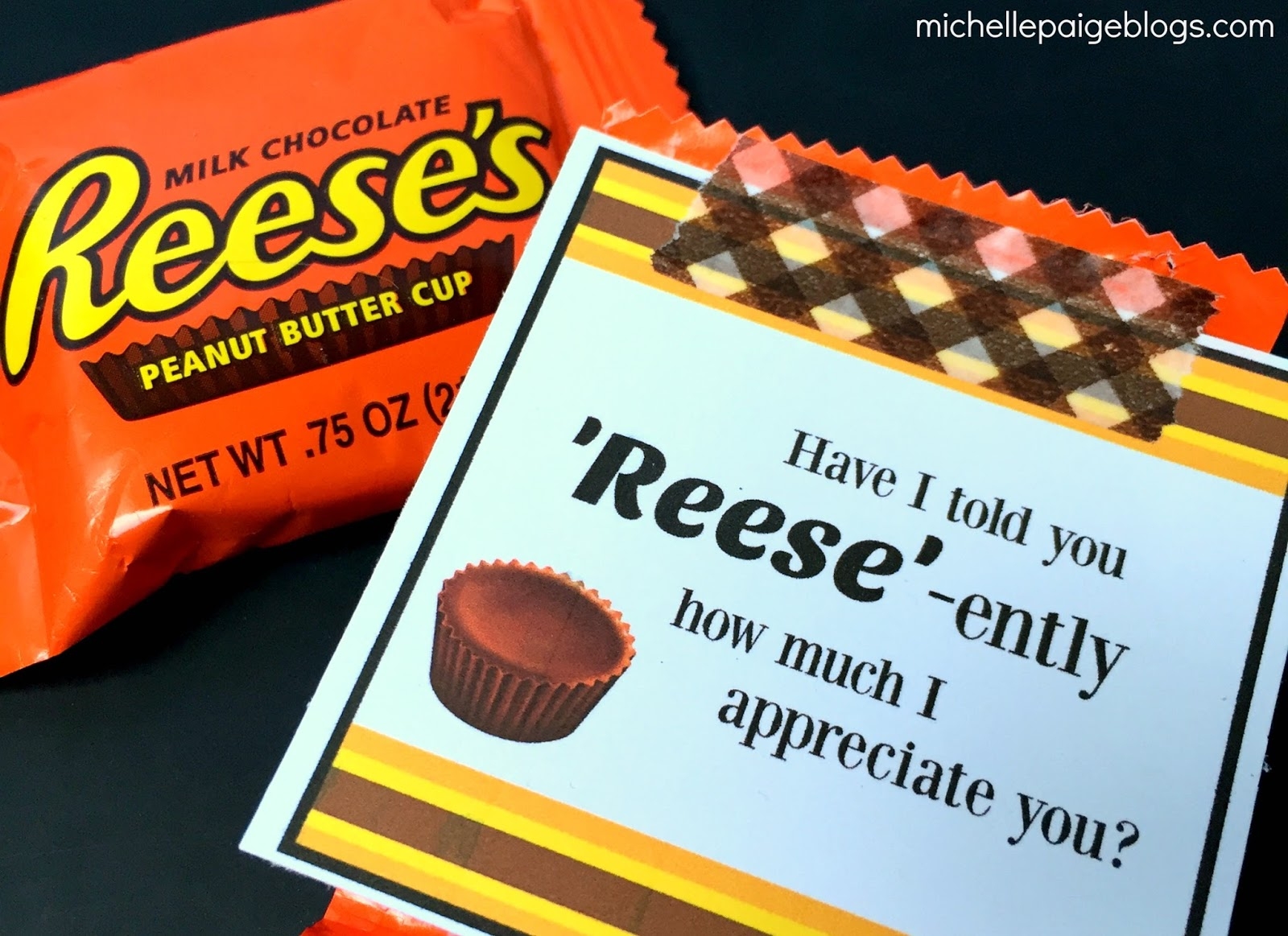 Michelle Paige Blogs Reese s Peanut Butter Cups Appreciation Gift
