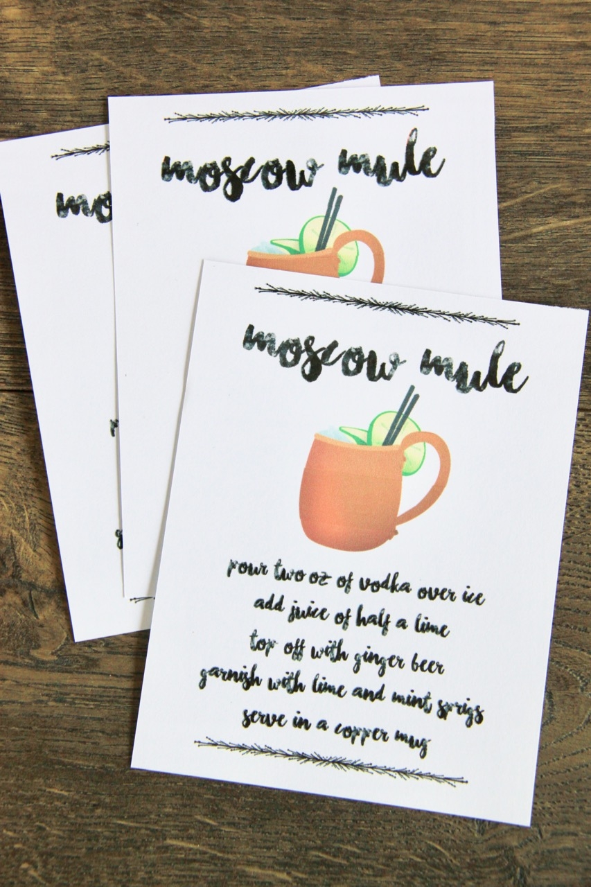 Moscow Mule Teacher Thank You Gift
