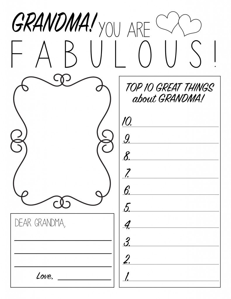 Mother s Day Printable Worksheet All Things Thrifty