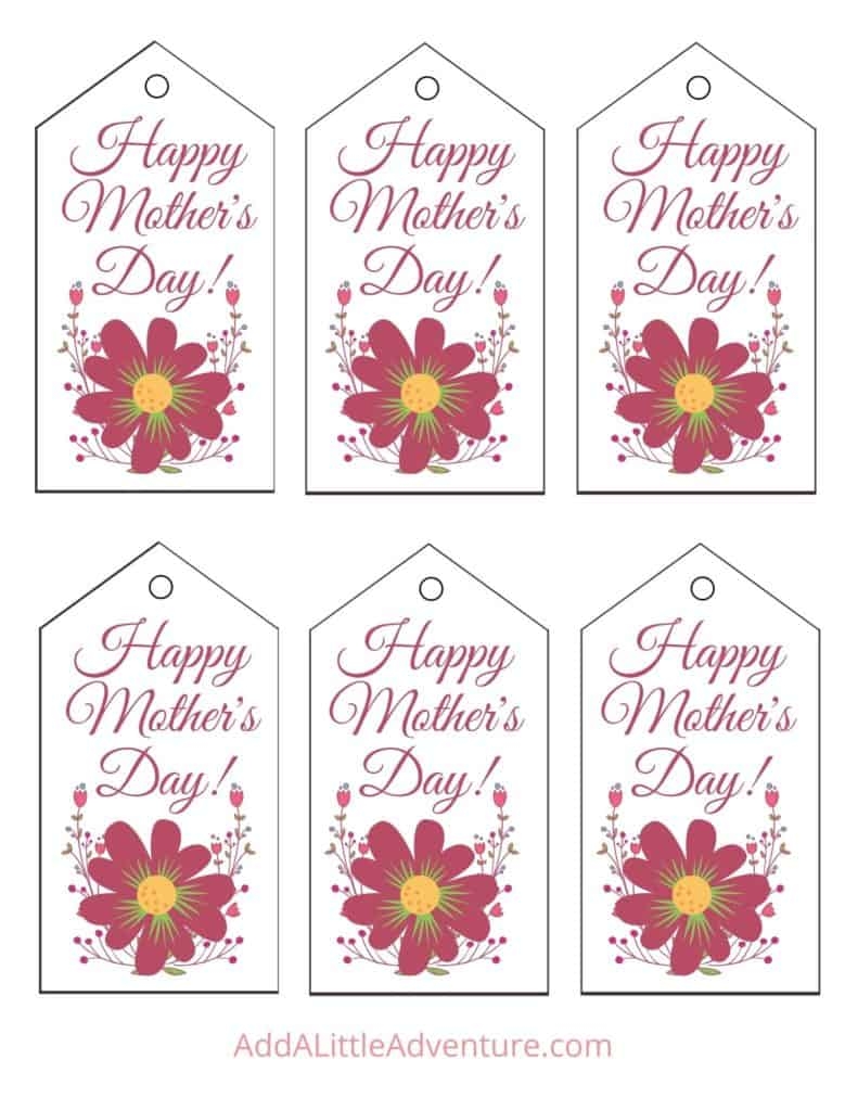 Mothers Day Tags Free Printable