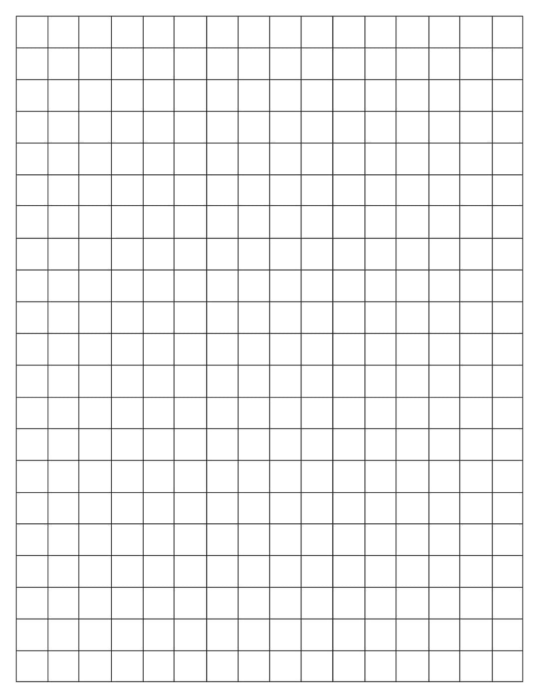 One half Inch Graph Paper Etsy
