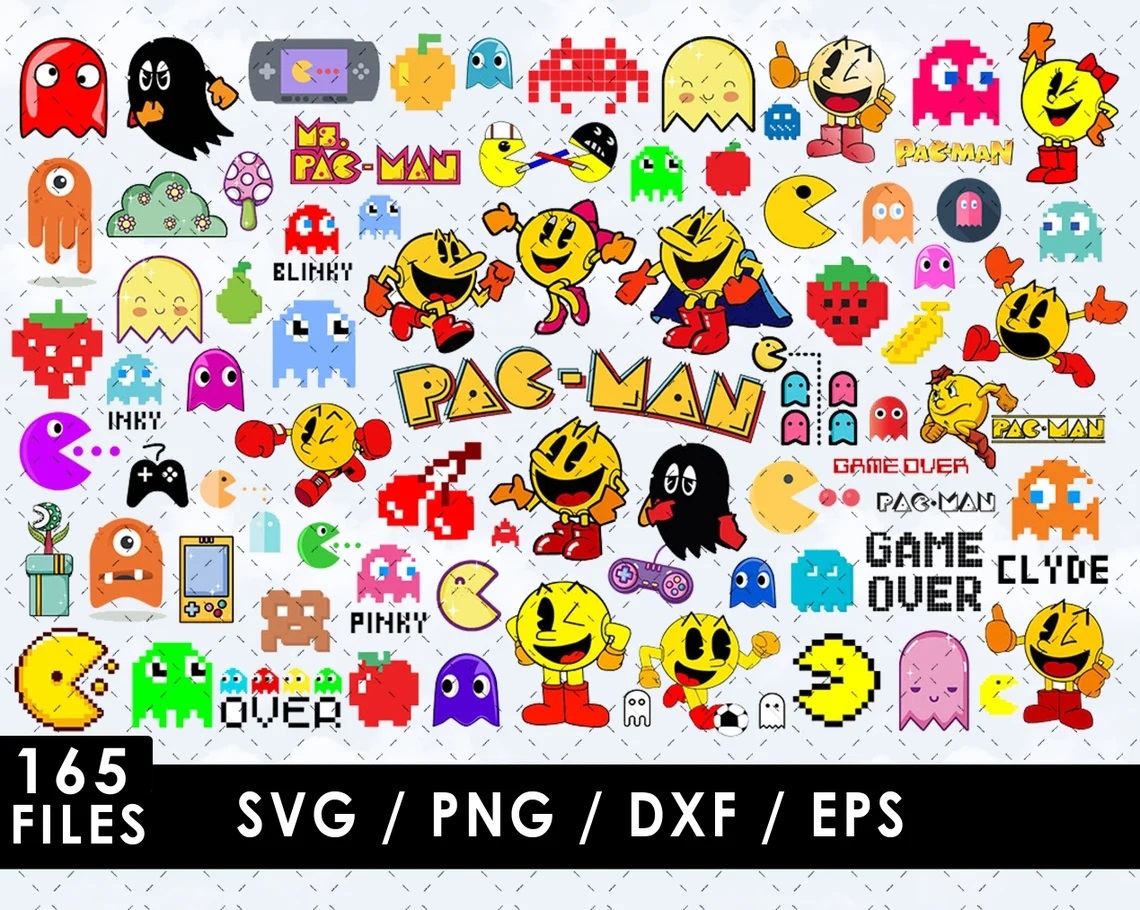 Pacman Svg Cut Files Pacman Png Images Pacman Clipart Inspire Uplift