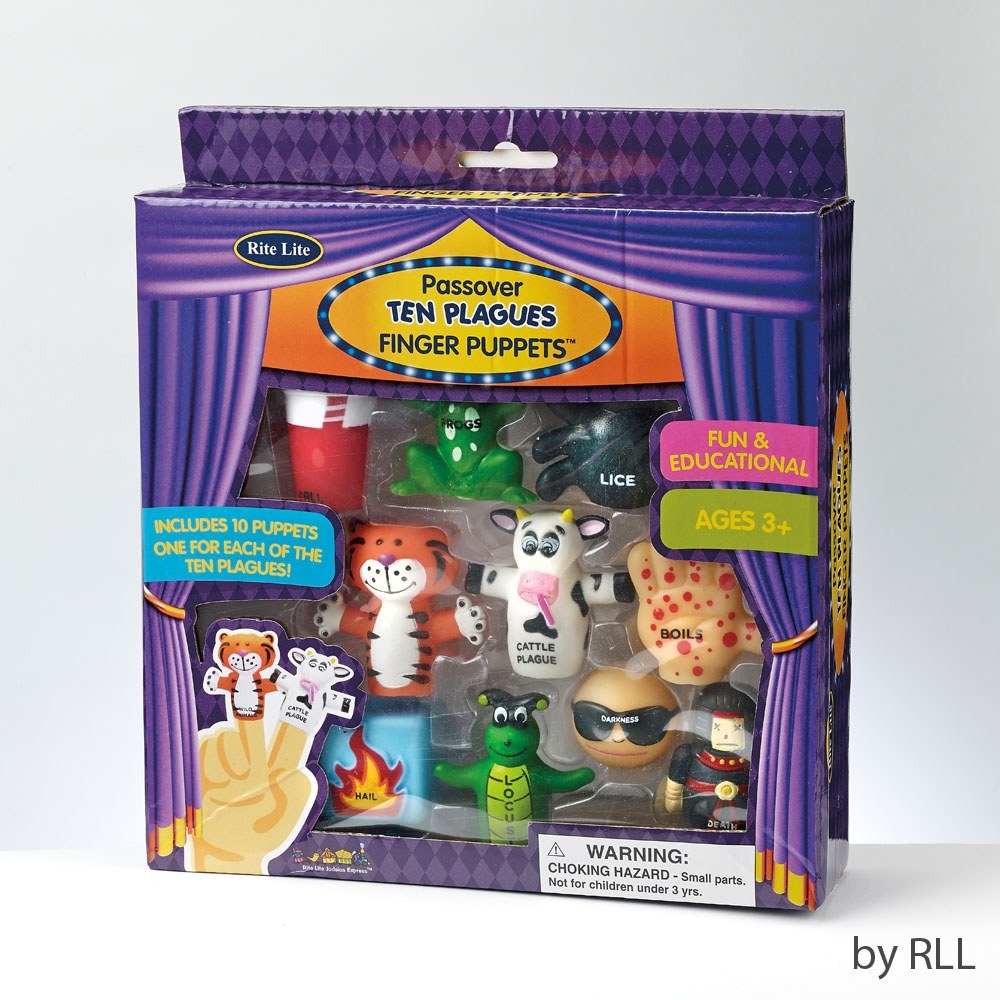 Passover Finger Puppets 10 Plagues The Judaica Place