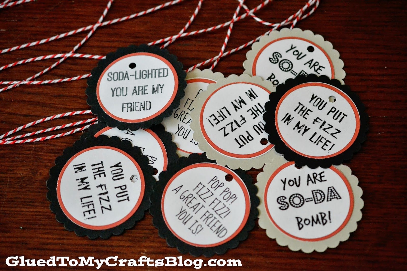 Pay It Forward Gift Tag Printable For Soda Bottles