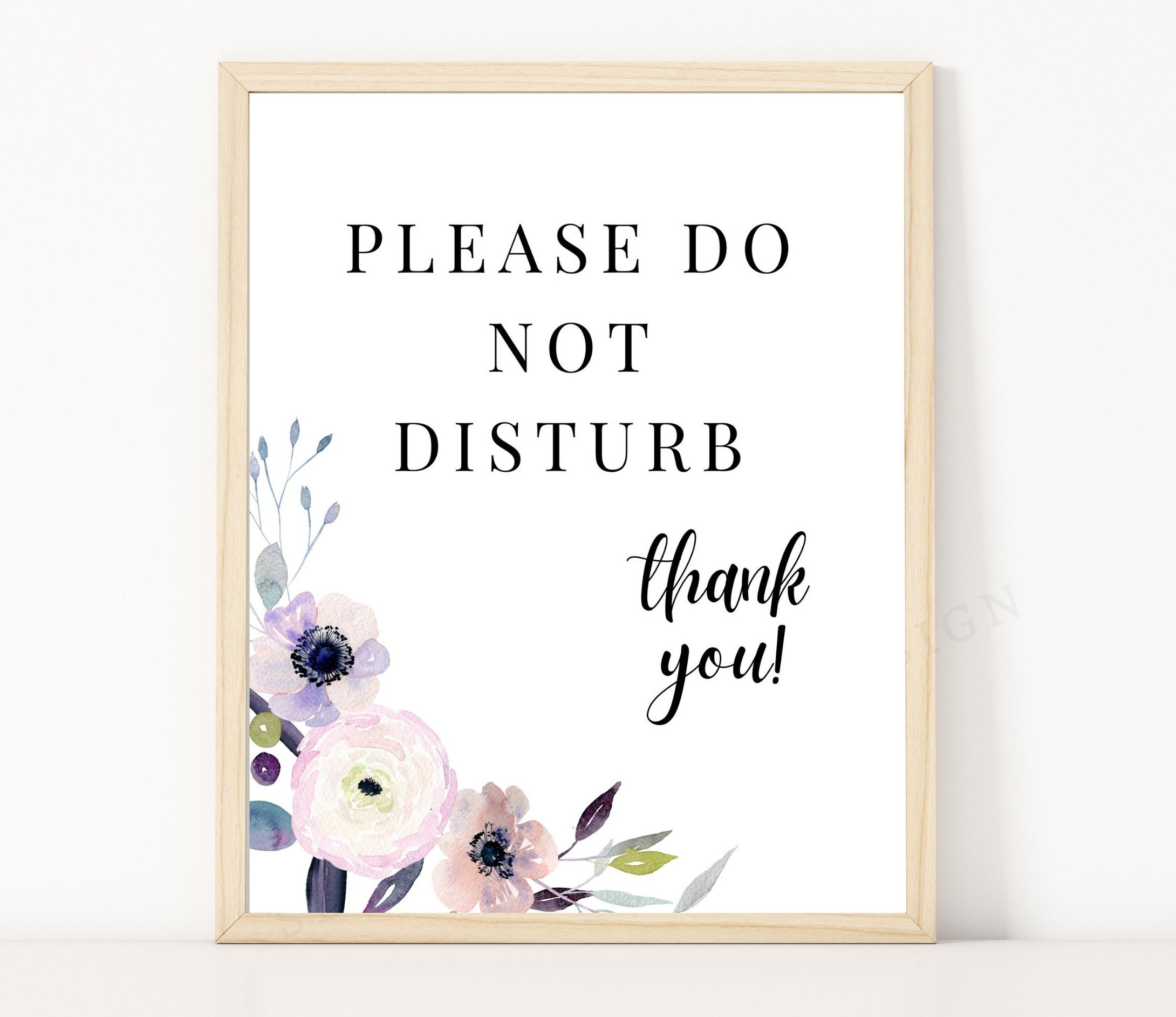 Printable Do Not Disturb Signs