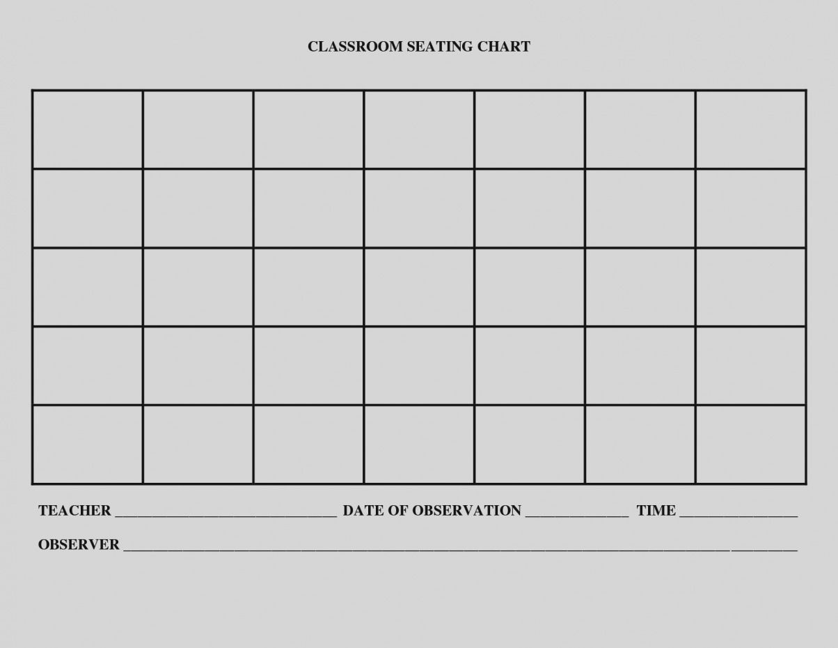 Printable Blank Chart Templates 2018 Corner Of Chart And Menu Classroom Seating Chart Template Seating Chart Classroom Seating Chart Template