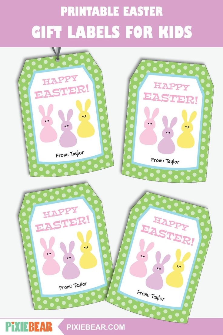 Printable Easter Gift Tag Editable Easter Bunny Tags For School Favors Personalized Easter Labels For Classroom Treats Instant Download Etsy Easter Gift Tag Personalized Easter Valentine s Cards For Kids