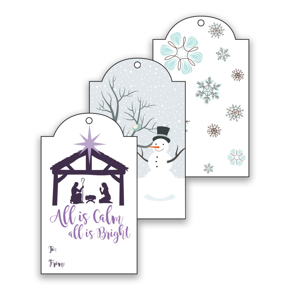 Printable LDS Christmas Gift Tags Winter In LDS Holiday On LDSBookstore