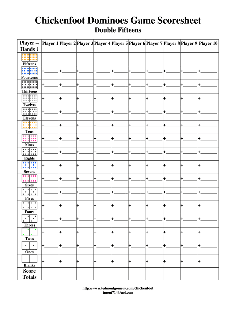 Printable Mexican Train Score Sheet 15 Fill Out Sign Online DocHub