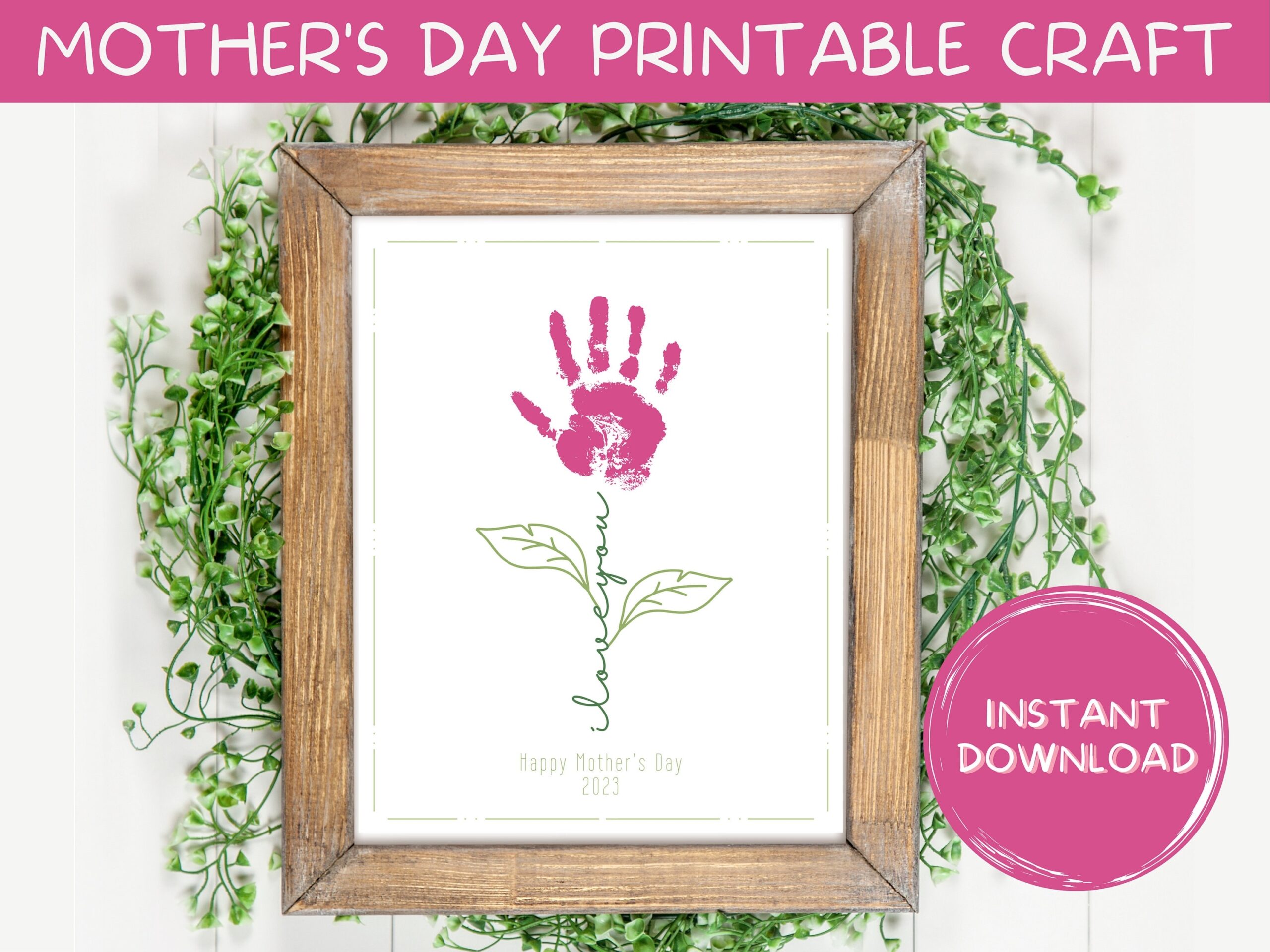 Mother'S Day Handprint Printables