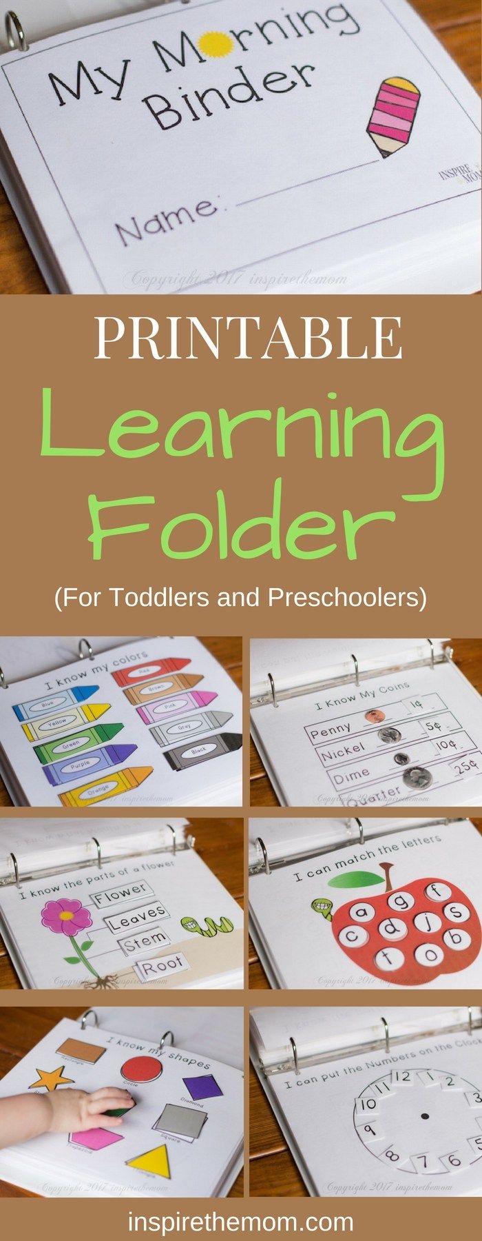 Printable Preschool Learning Folder For The Early Years Preschool Learning Activities Preschool Activities Preschool Learning