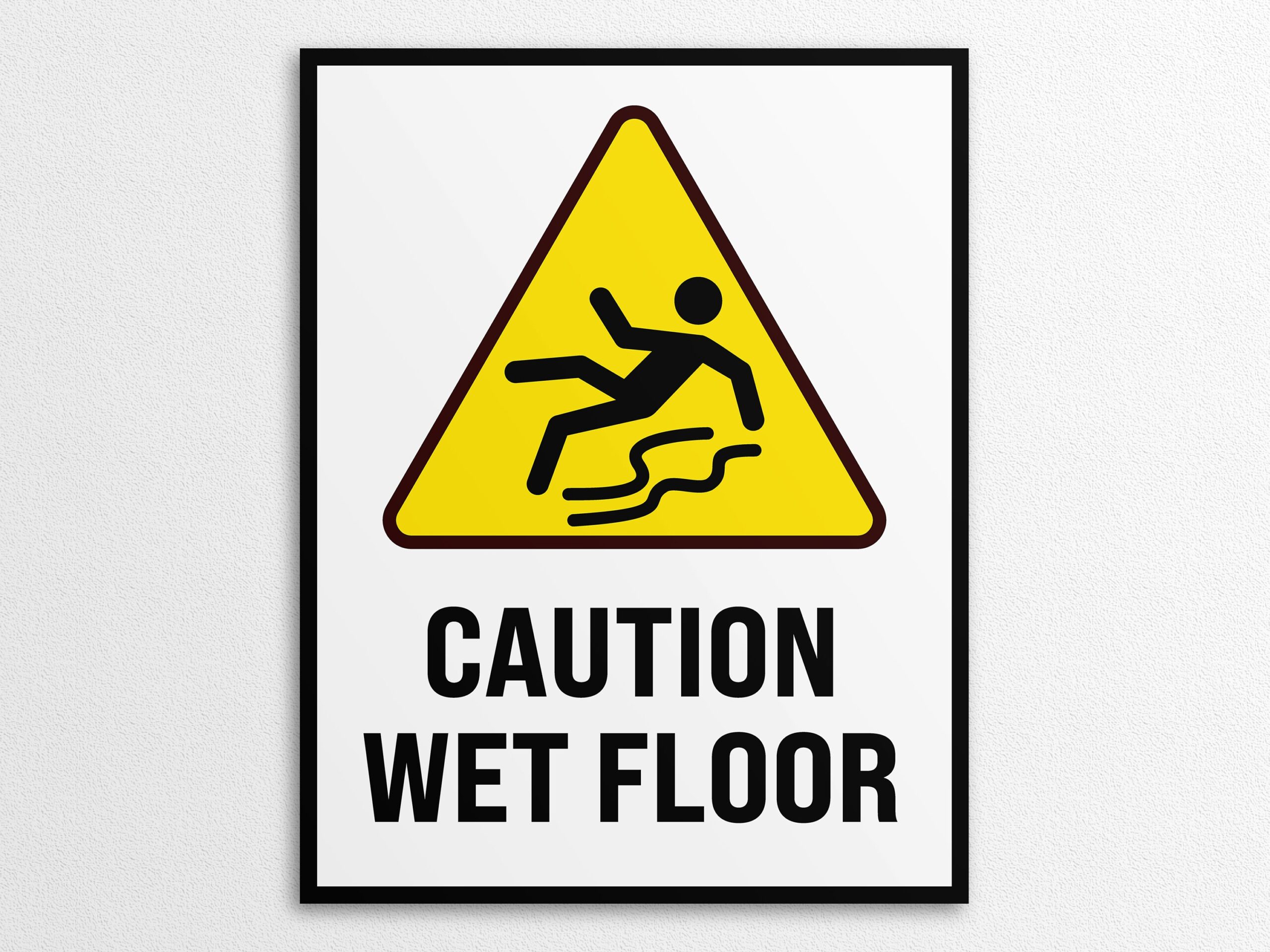 Printable Wet Floor Sign In US Letter And A4 Sizes Instant Download PDF PNG Etsy