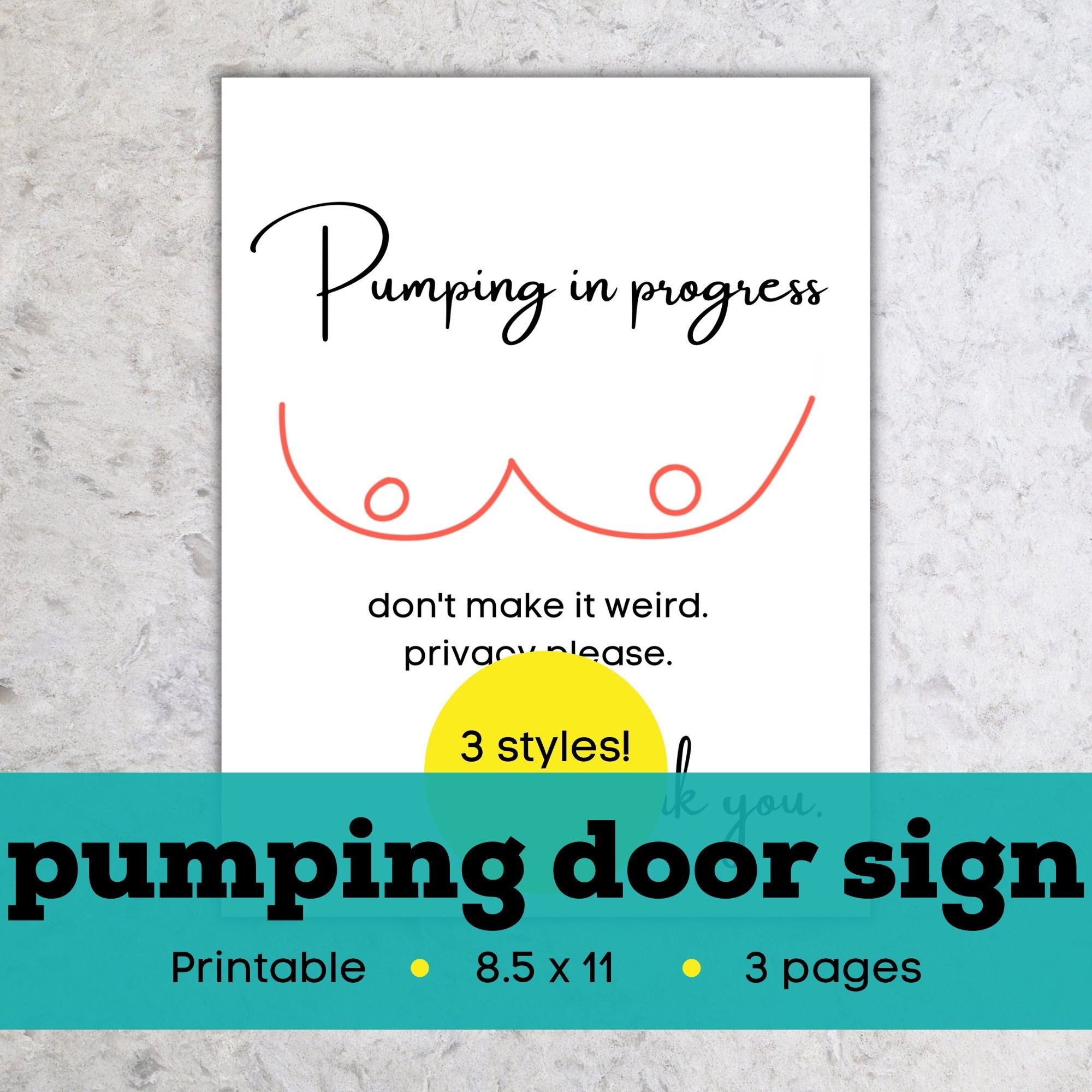 Pumping In Progress Sign Nursing Sign Pumping Sign For Work Pumping Sign Printable Pumping Sign For Door Breastfeeding Sign Printable Etsy