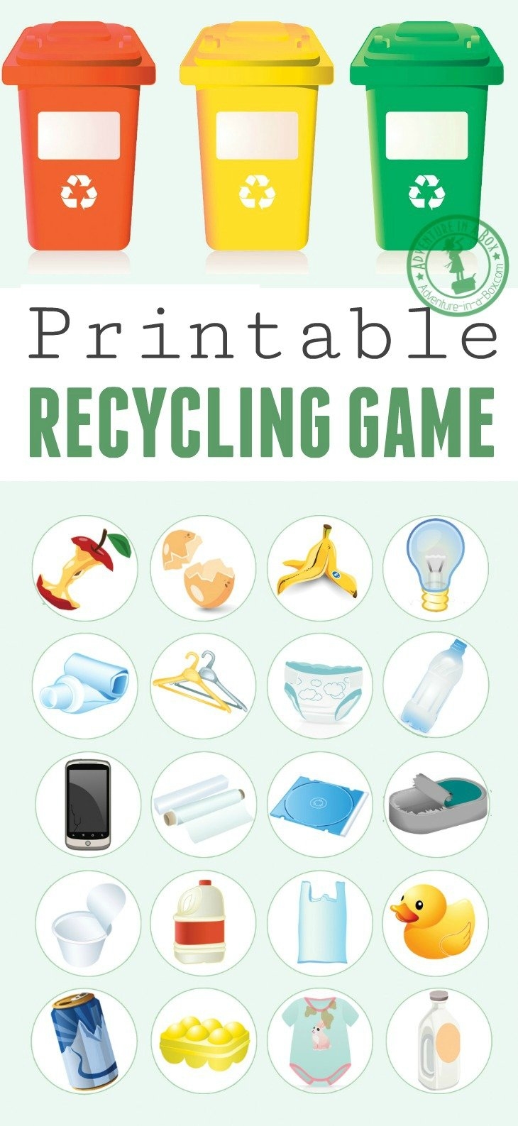 Recycling Sorting Game