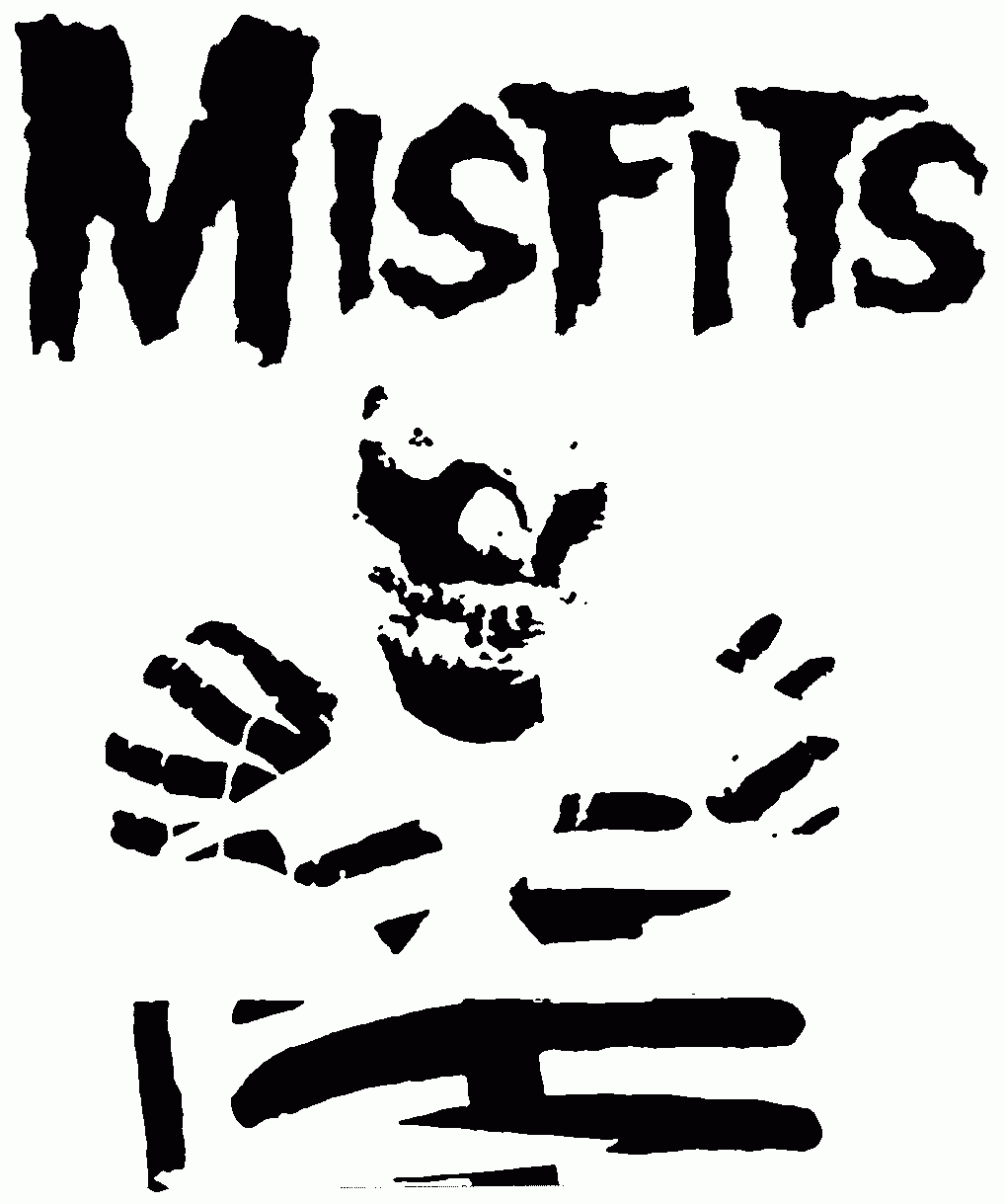 Printable Misfits Pumpkin Stencil