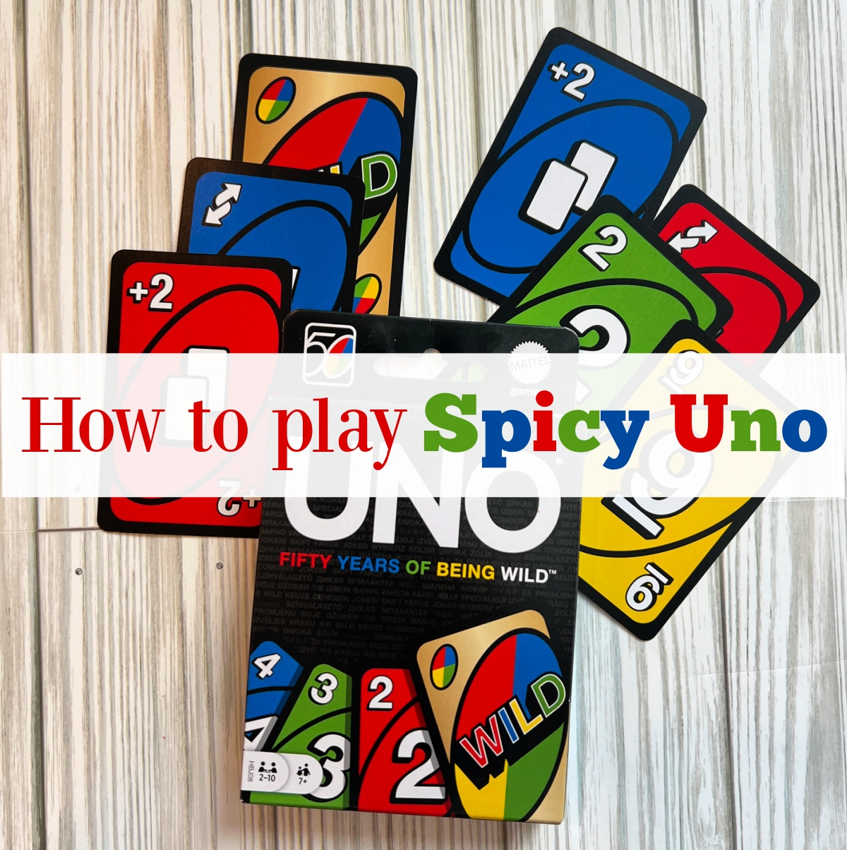 Spicy Uno Rules Fun Squared