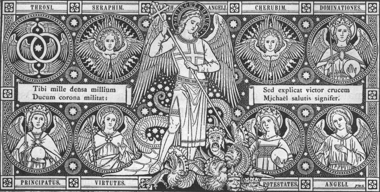 St Michael Chaplet Download Knights Of The Holy Eucharist