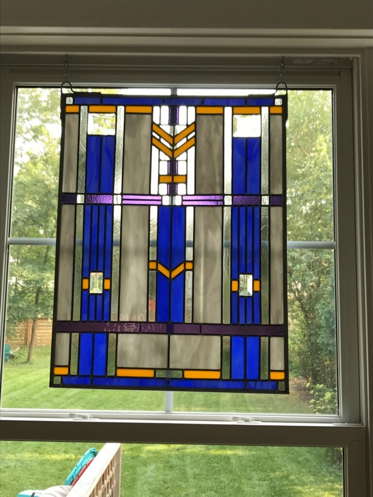 Printable Free Frank Lloyd Wright Stained Glass Patterns