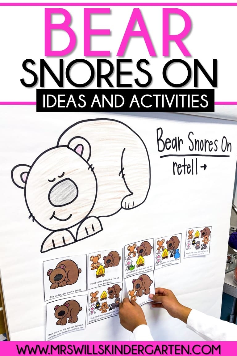 Sweet Bear Snores On Activities Hibernating Animals Lesson Plans