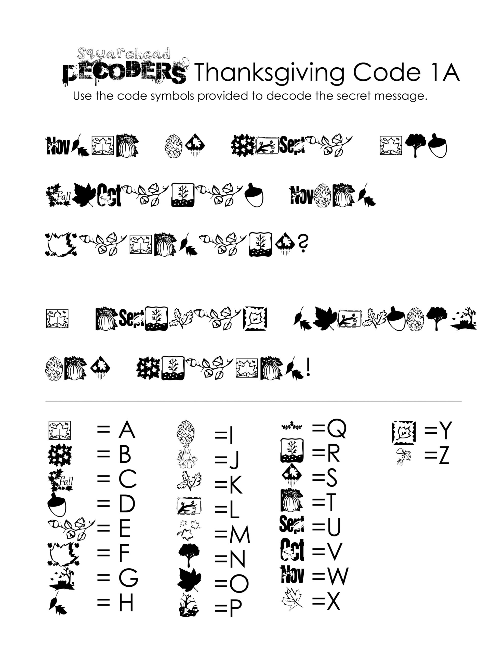Free Printable Decoding Worksheets