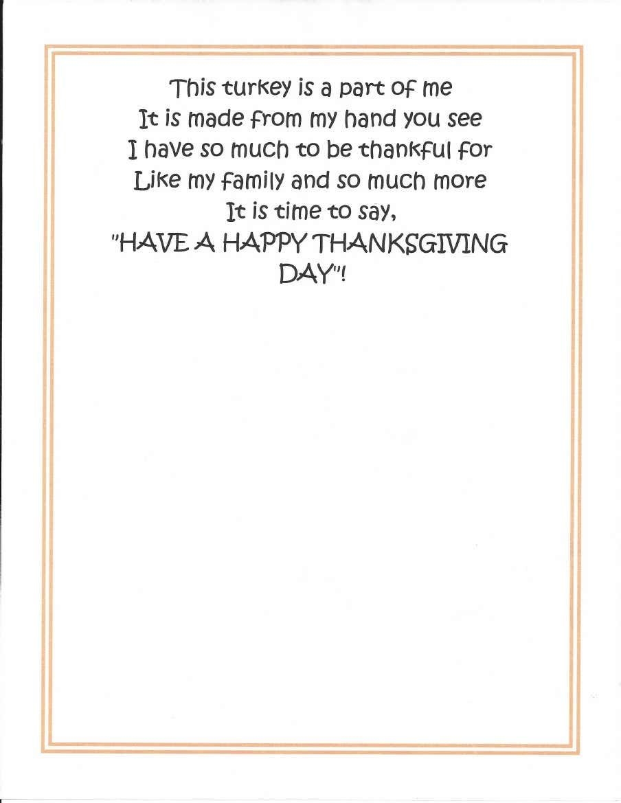 Thanksgiving Handprint Poem PrintablePDF PDF Thanksgiving Poems Thanksgiving Preschool Kids Poems