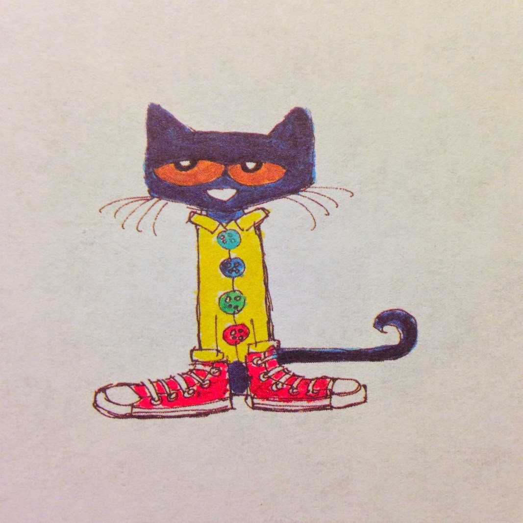 Printable Pete The Cat And His Four Groovy Buttons