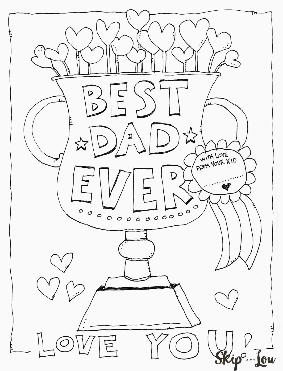 The BEST Father s Day Coloring Pages Birthday Coloring Pages Fathers Day Coloring Page Father s Day Printable