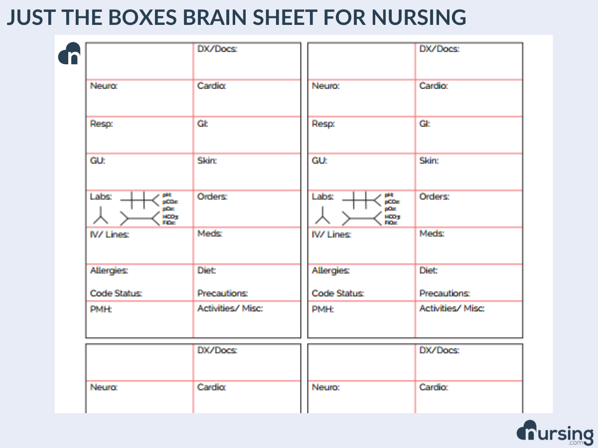 Ultimate Nursing Report Sheet Database Free Downloads