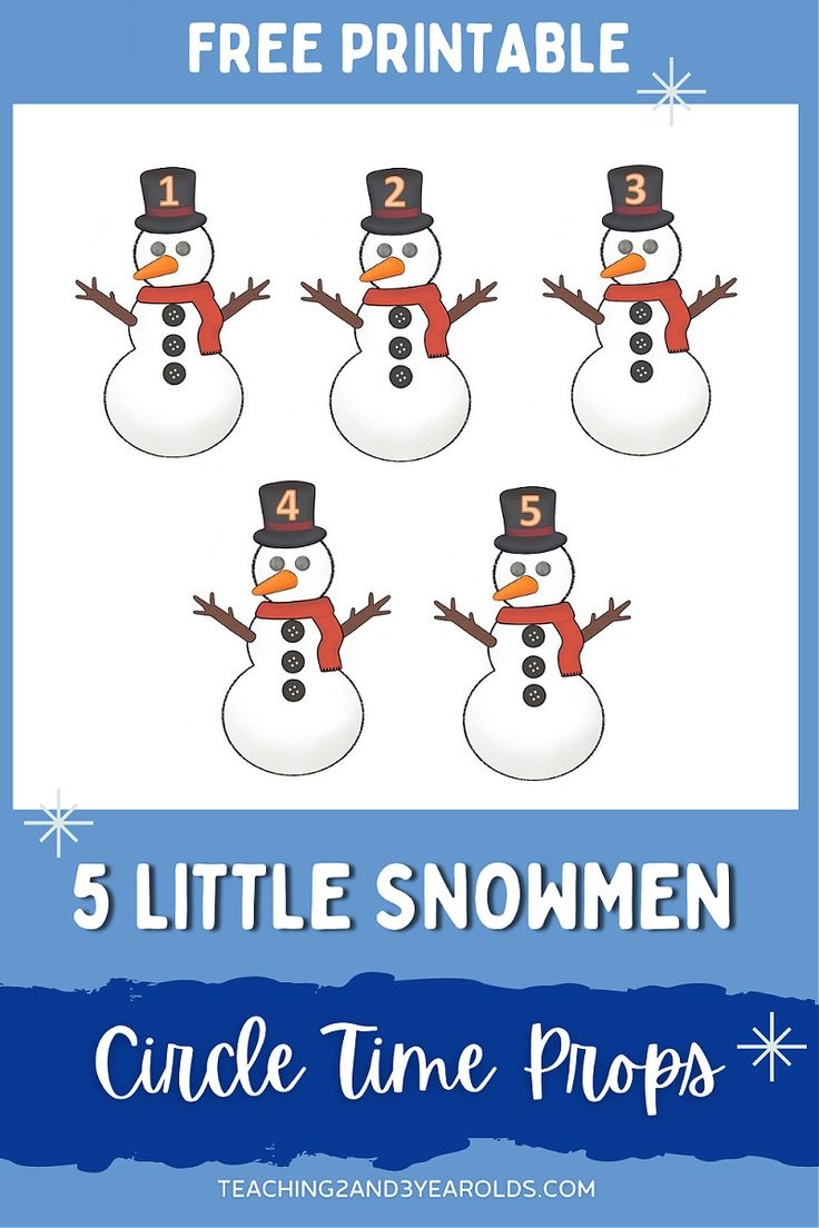 Winter Circle Time Activity For Little Ones