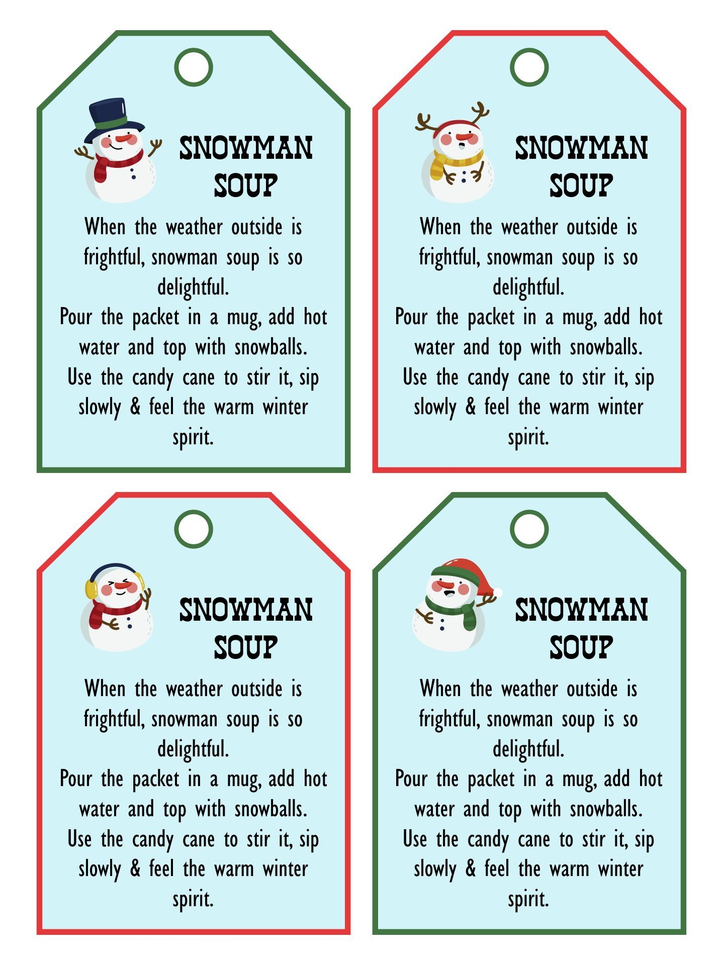 10 Best Snowman Soup Printable Labels PDF For Free At Printablee Snowman Soup Printable Snowman Free Christmas Printables