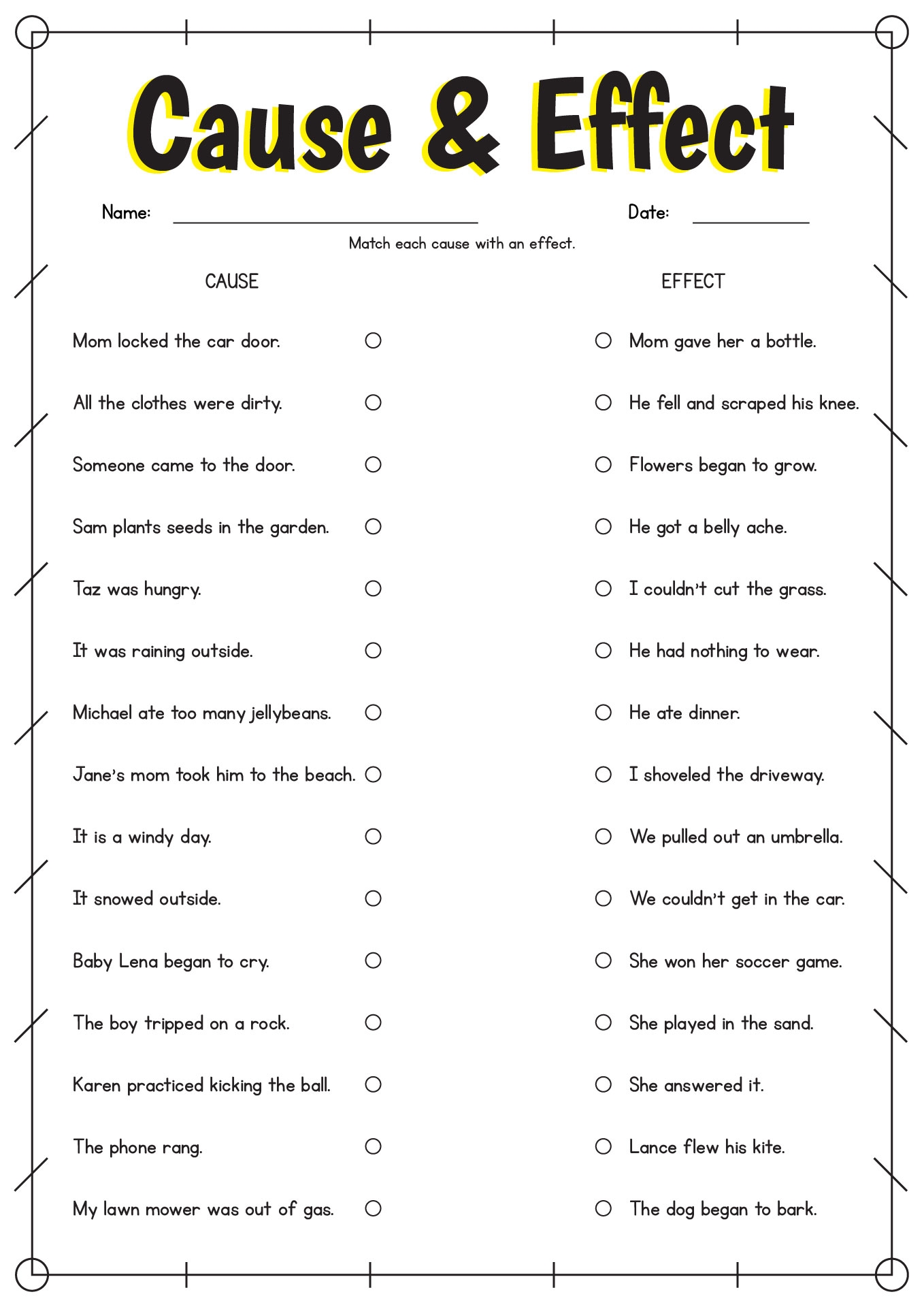 Free Printable Worksheets For 4Th Grade
