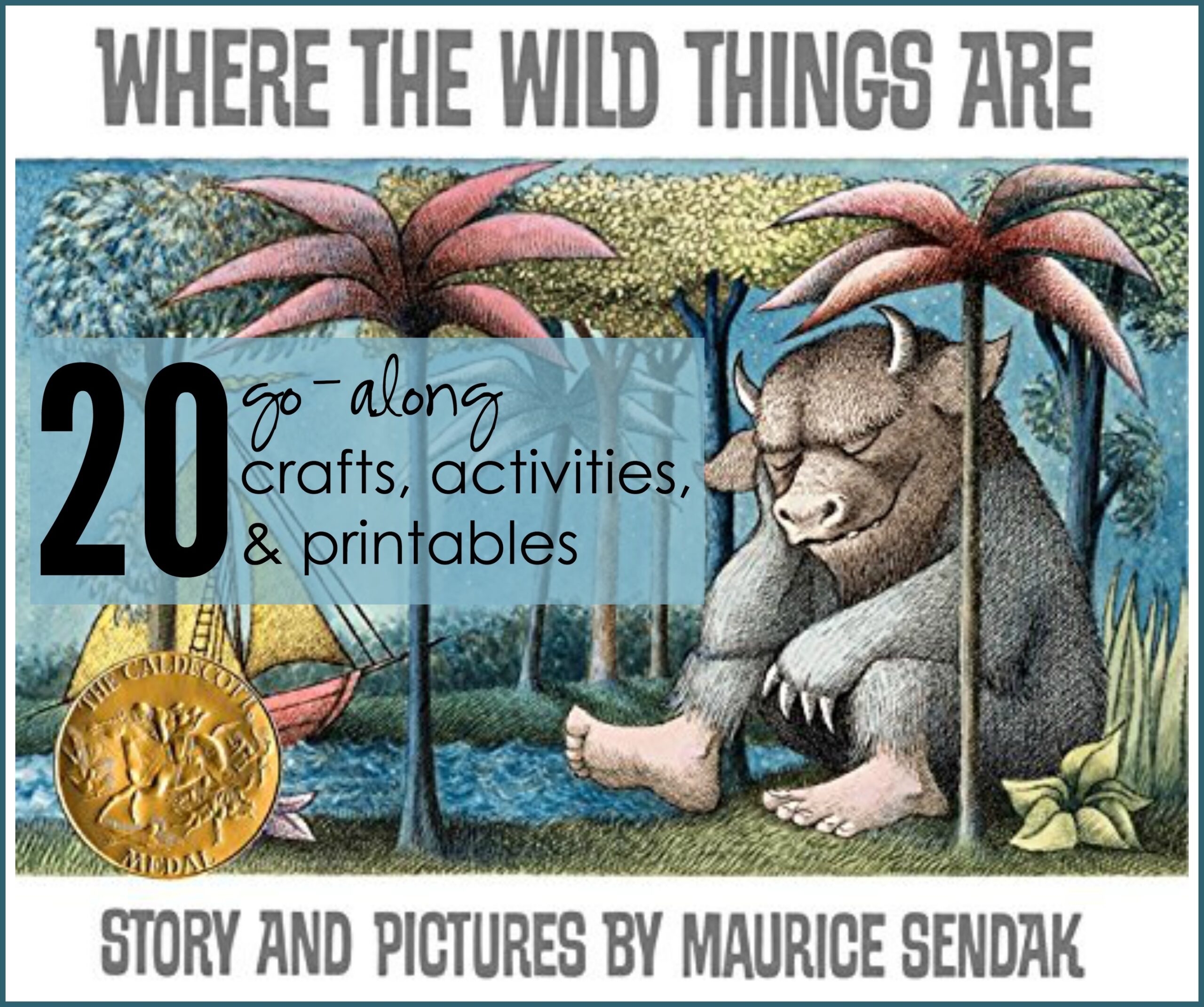 20 Activities Crafts And Printables For Where The Wild Things Are