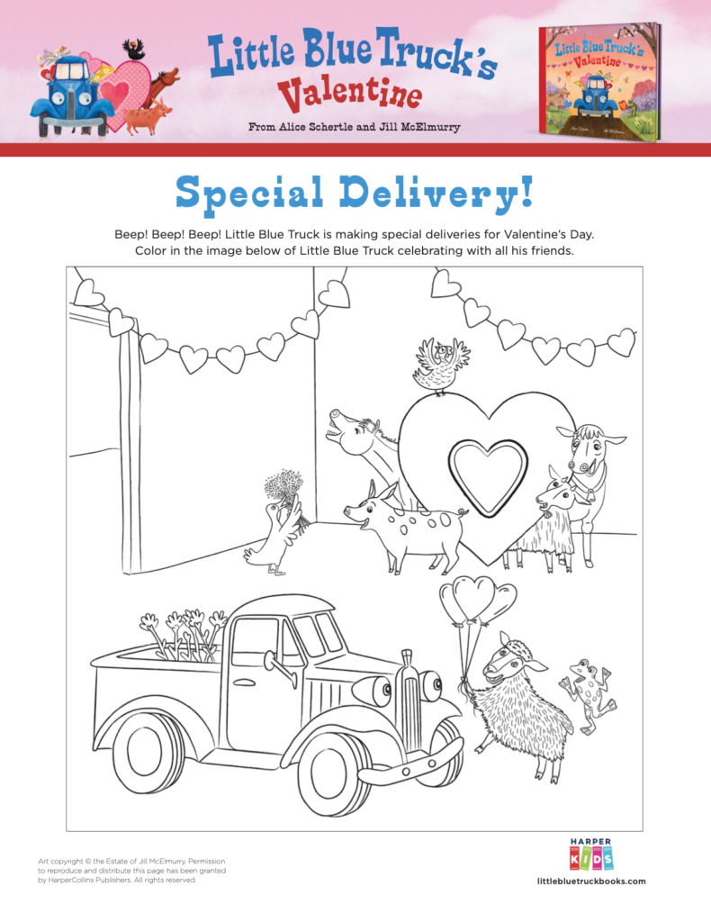 Activities Fun Printables For Kids Little Blue Truck