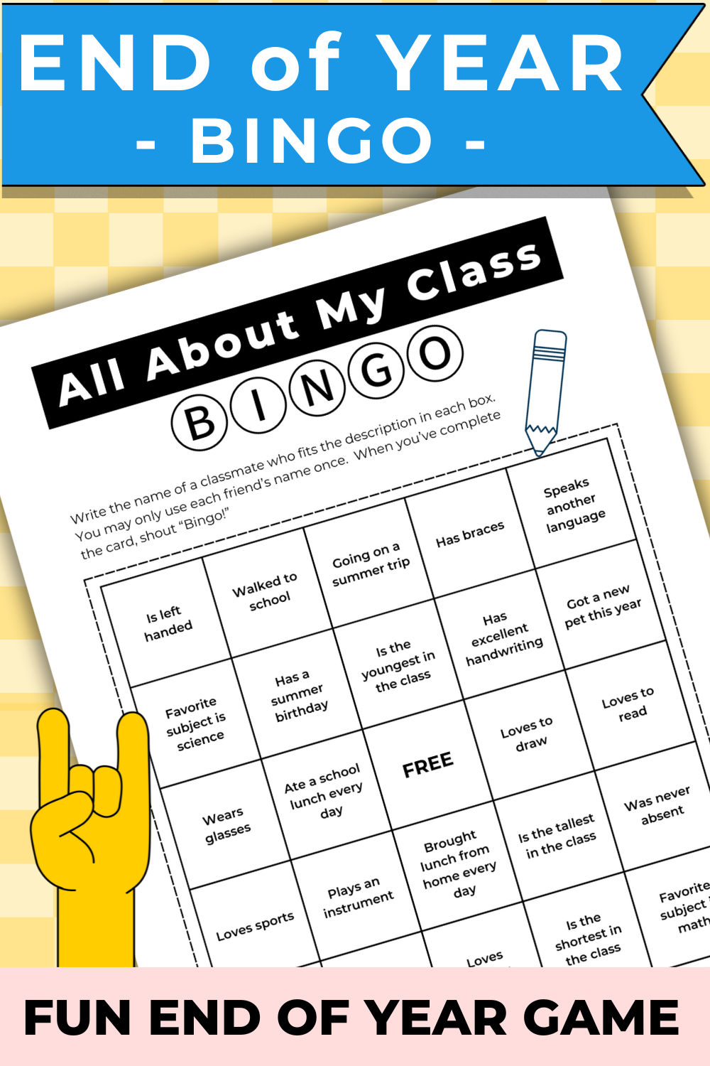 All About My Class Bingo Activity For The End Of The Year Fun Classroom Activities Icebreaker Activities Class Bingo