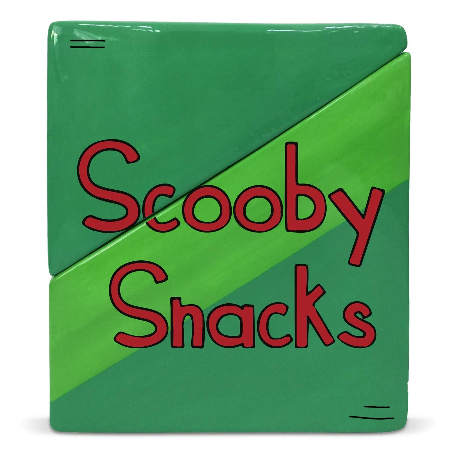 Amazon Enesco Scooby Doo Ceramics Snacks Box Cookie Jar 8 Inch Green Home Kitchen