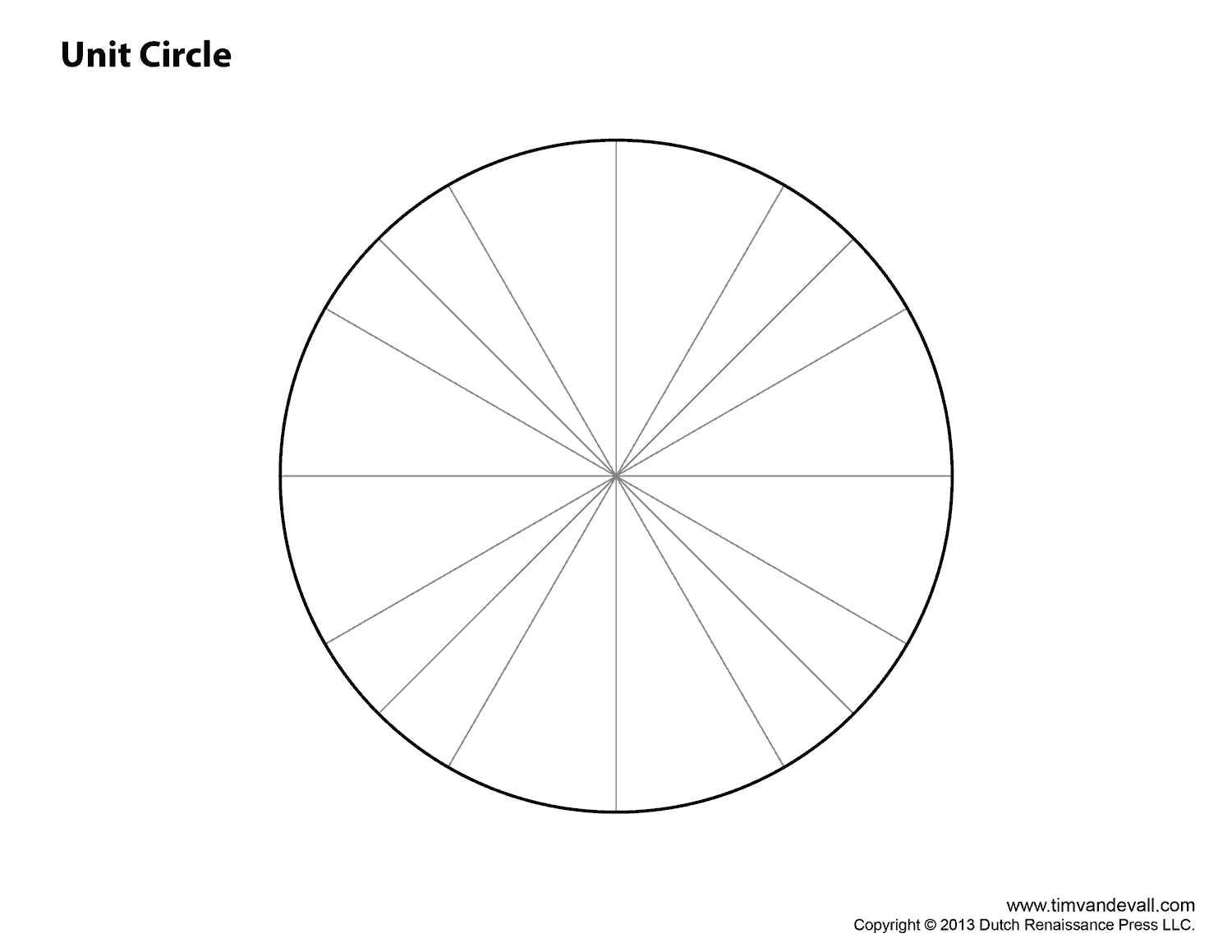 Blank Unit Circle Chart Printable Fill In The Unit Circle Worksheet Tim s Printables Blank Unit Circle Practices Worksheets Writing Circle