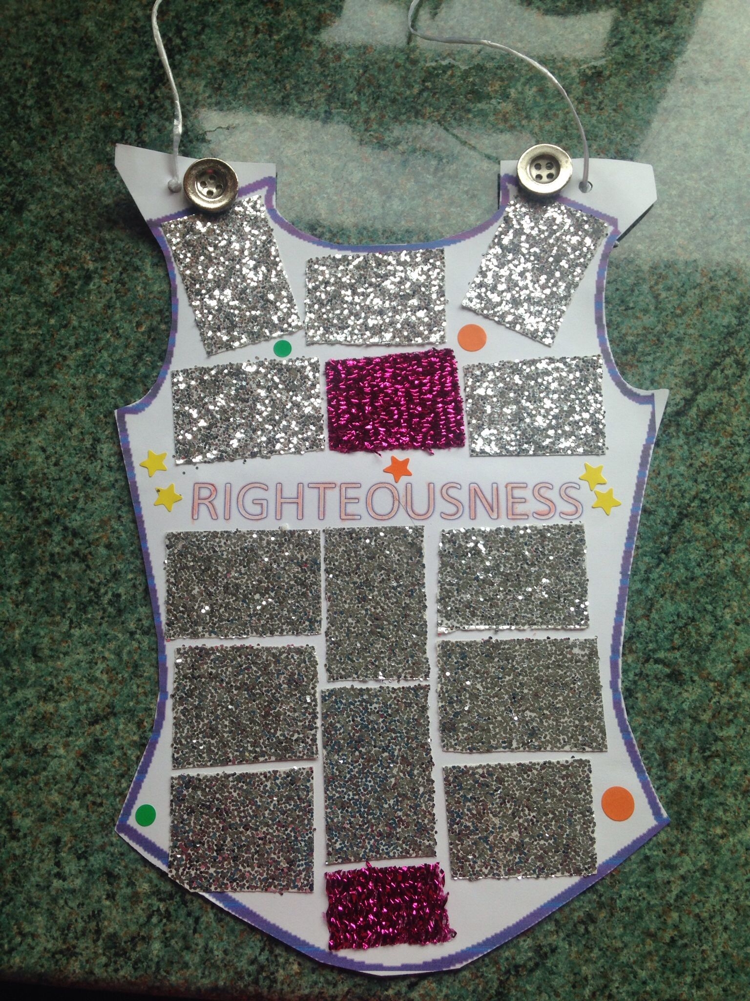 Breastplate Of Righteousness Sunday School Crafts For Kids Sunday School Kids Vacation Bible School Craft