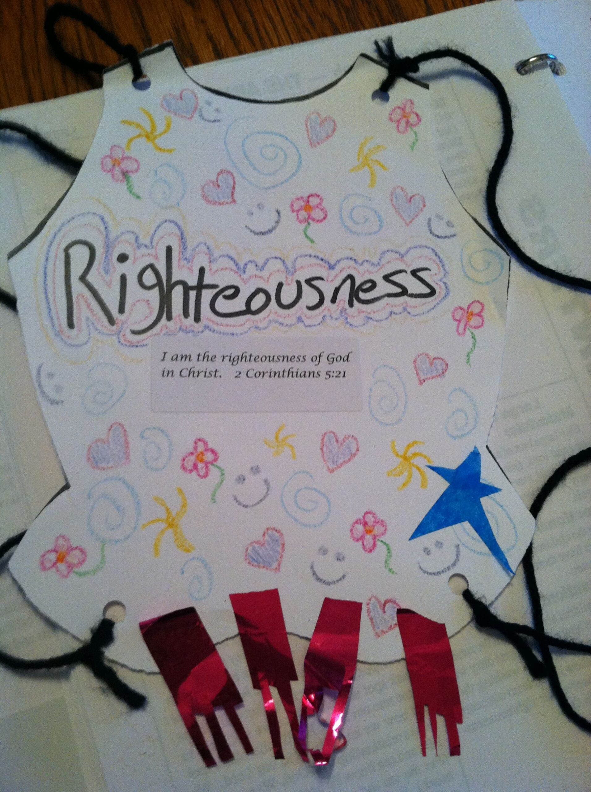 Breastplate Of Rightousness Lesson 32 Sunday School Crafts For Kids Armor Of God Bible School Crafts