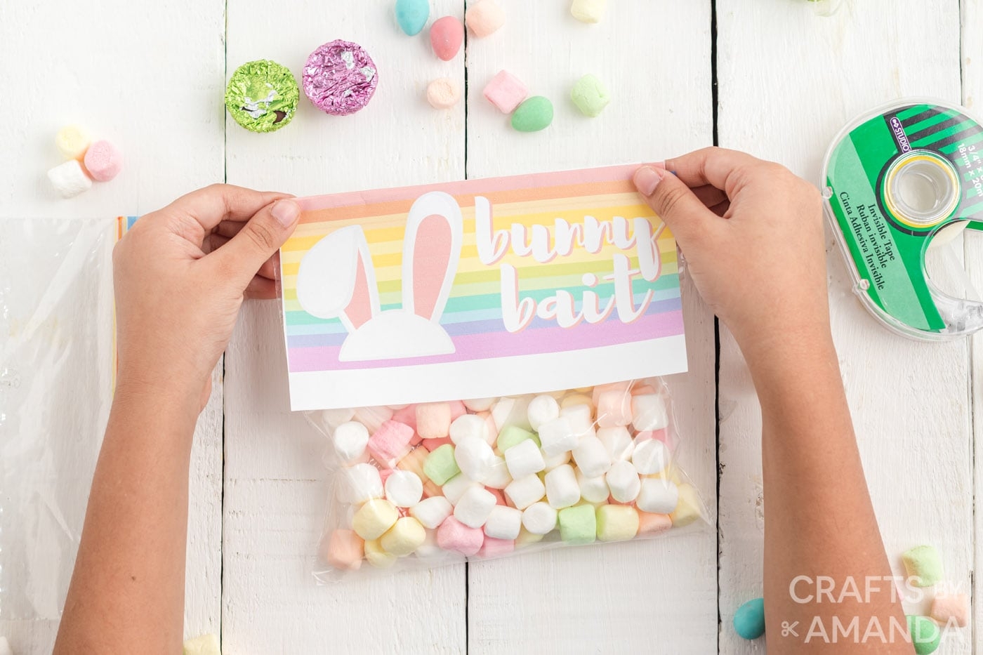 Bunny Bait Bag Topper Crafts By Amanda Free Printables
