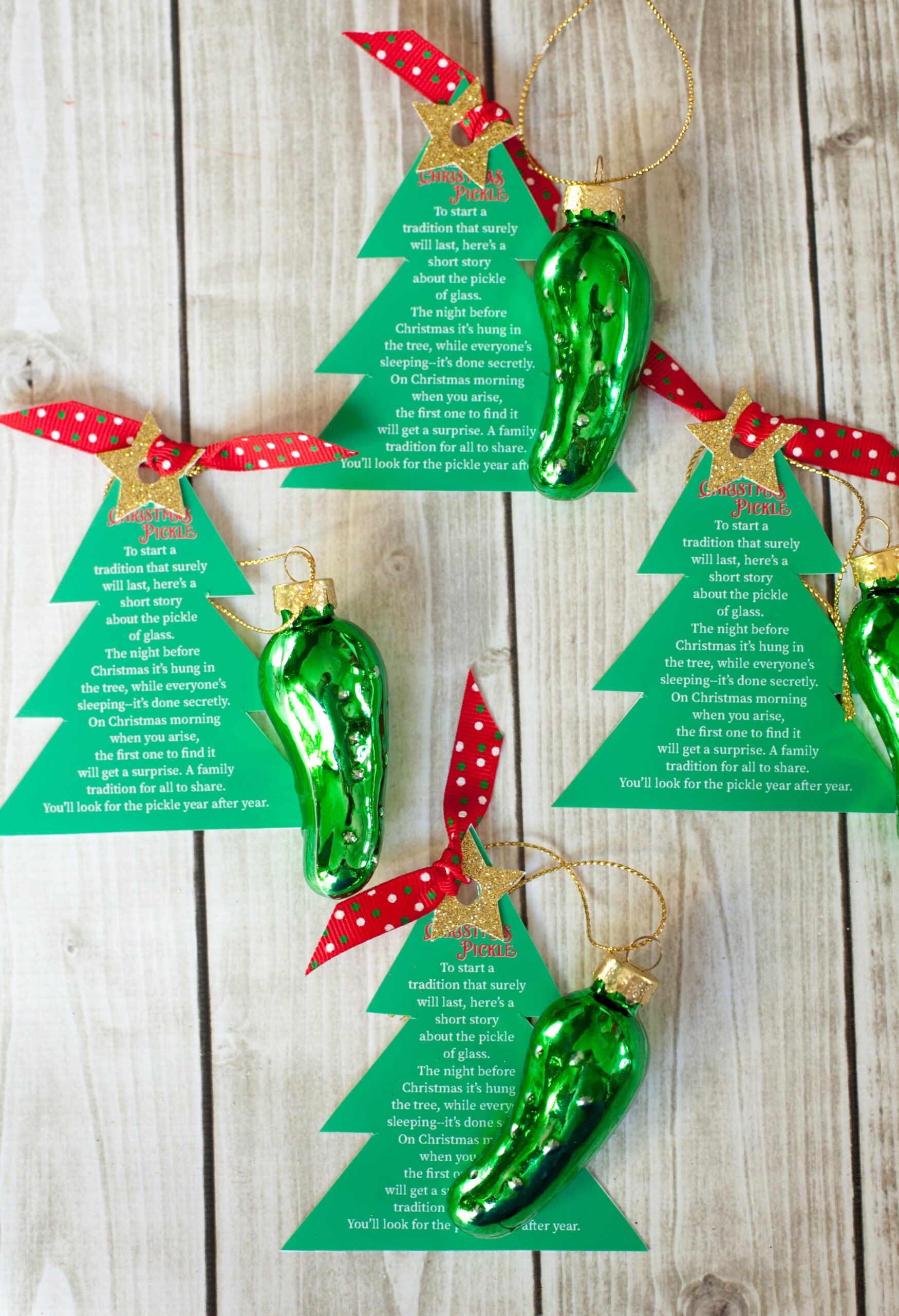 Christmas Pickle Ornament Free Printable Frog Prince Paperie