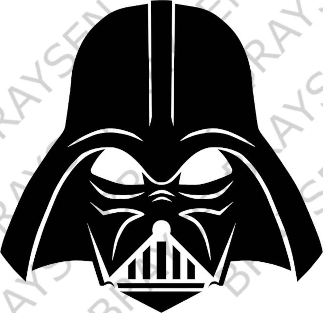 Printable Darth Vader Stencil