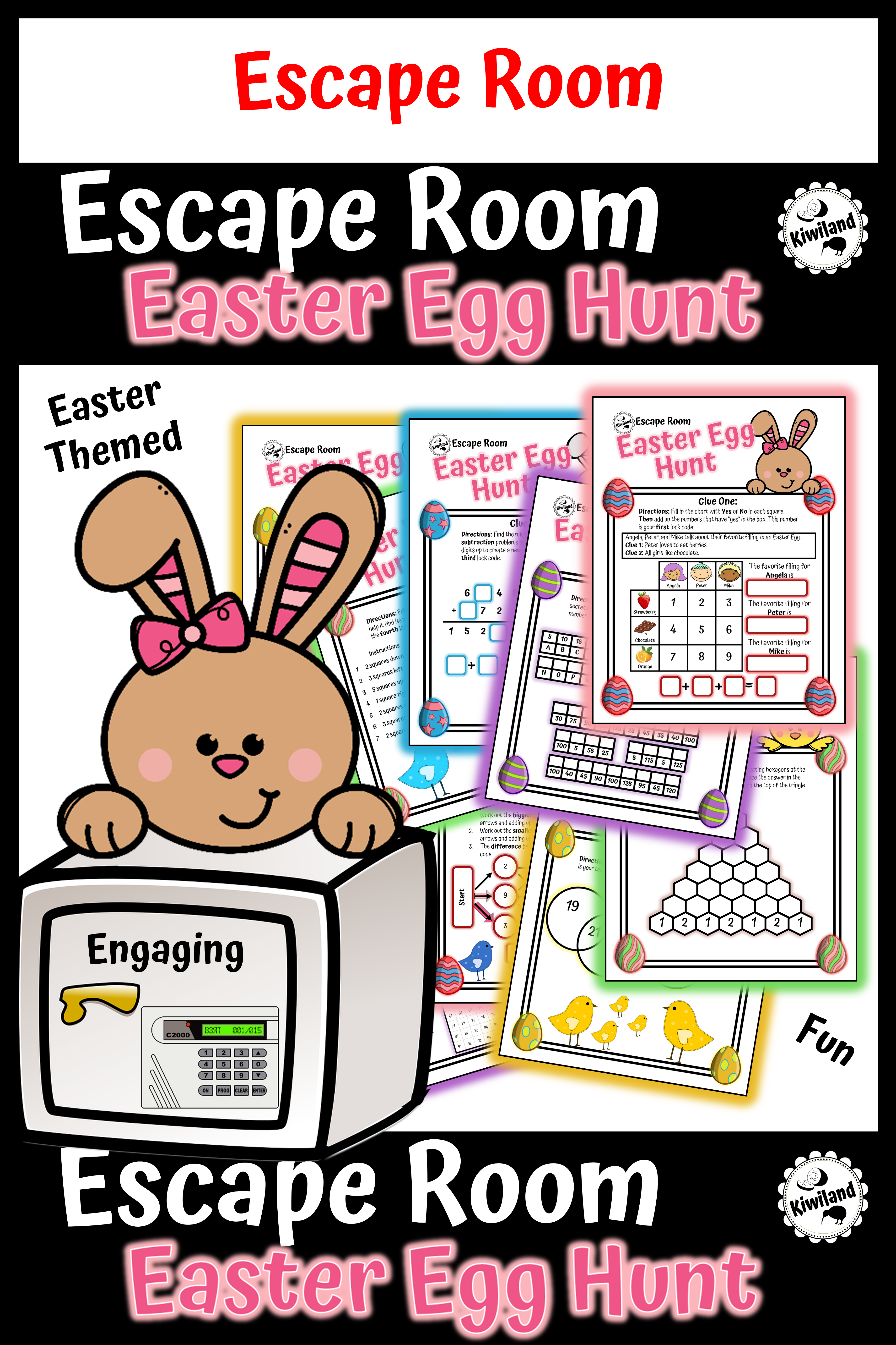Easter Escape Room Free Printable