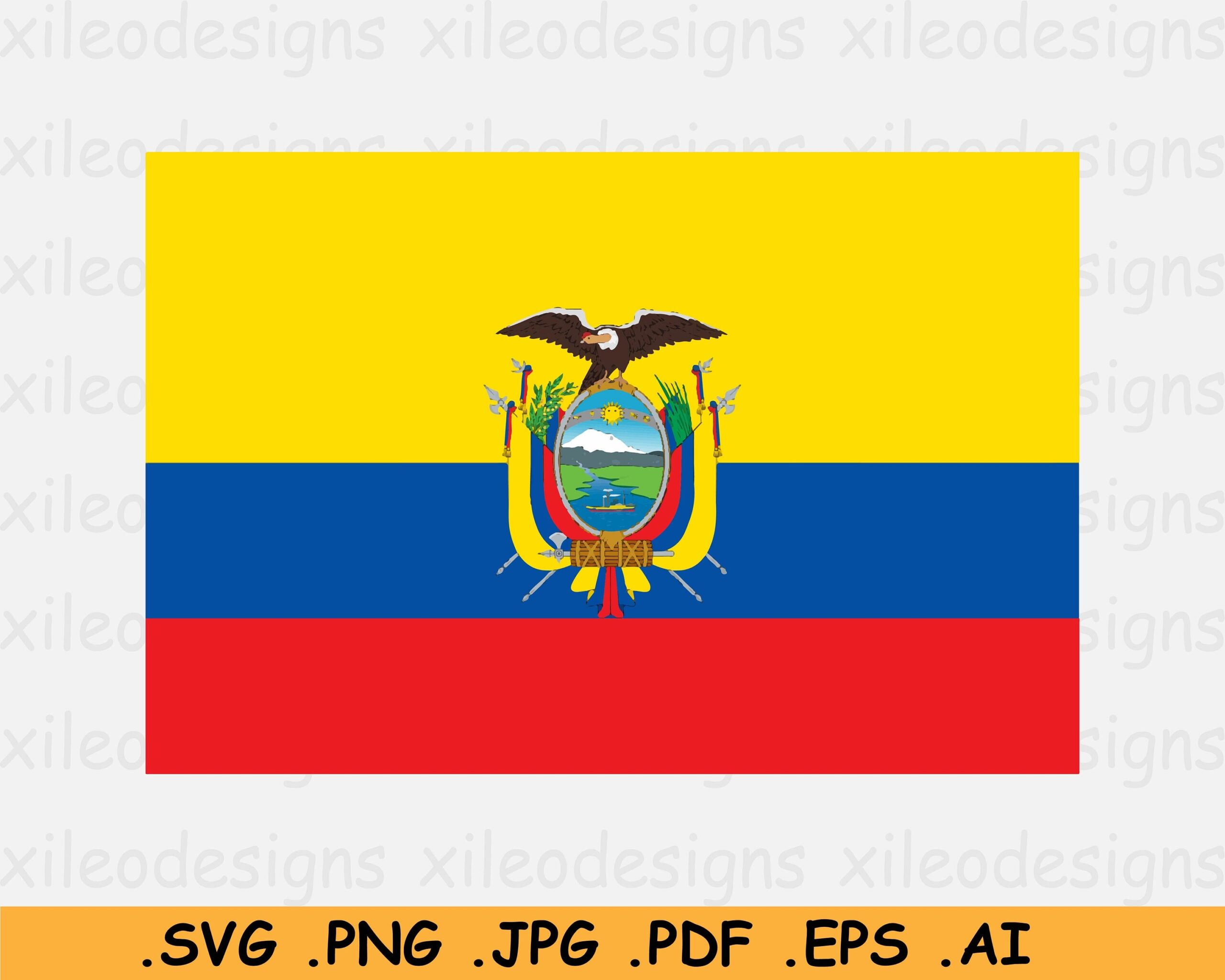 Flag Of Ecuador Printable