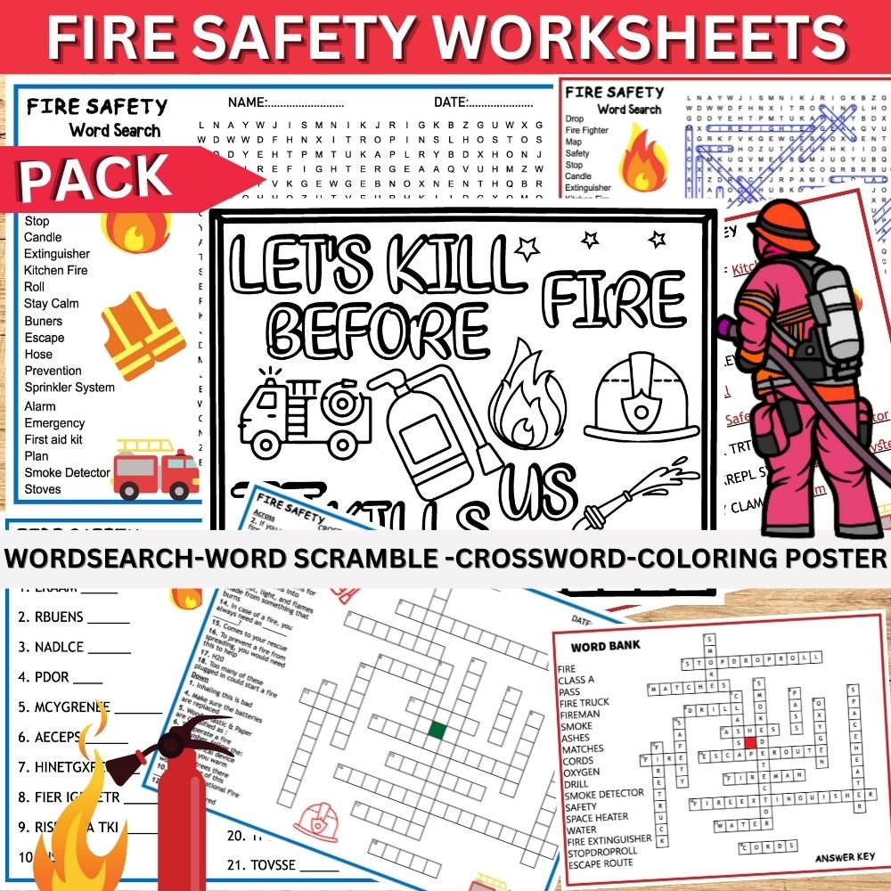 Printable Fire Safety Quiz